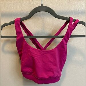 Lululemon Energy Bra Pink Size 6